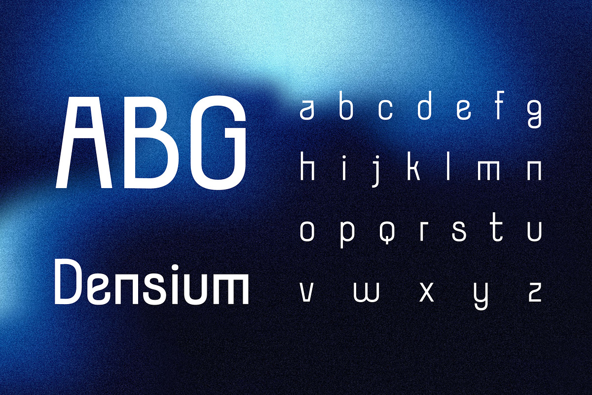 Densium Font - clean and condensed, a Sans Serif Font by creativehands (Photo 6 of 10)