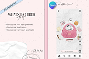 Instagram Templates Bundle, a Social Media Template by PixelBloomClub (Thumbnail 5 of 7)