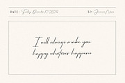 Aurantiaca Signature Font, a Handwritten Font by Burhan Afif (Thumbnail 6 of 10)
