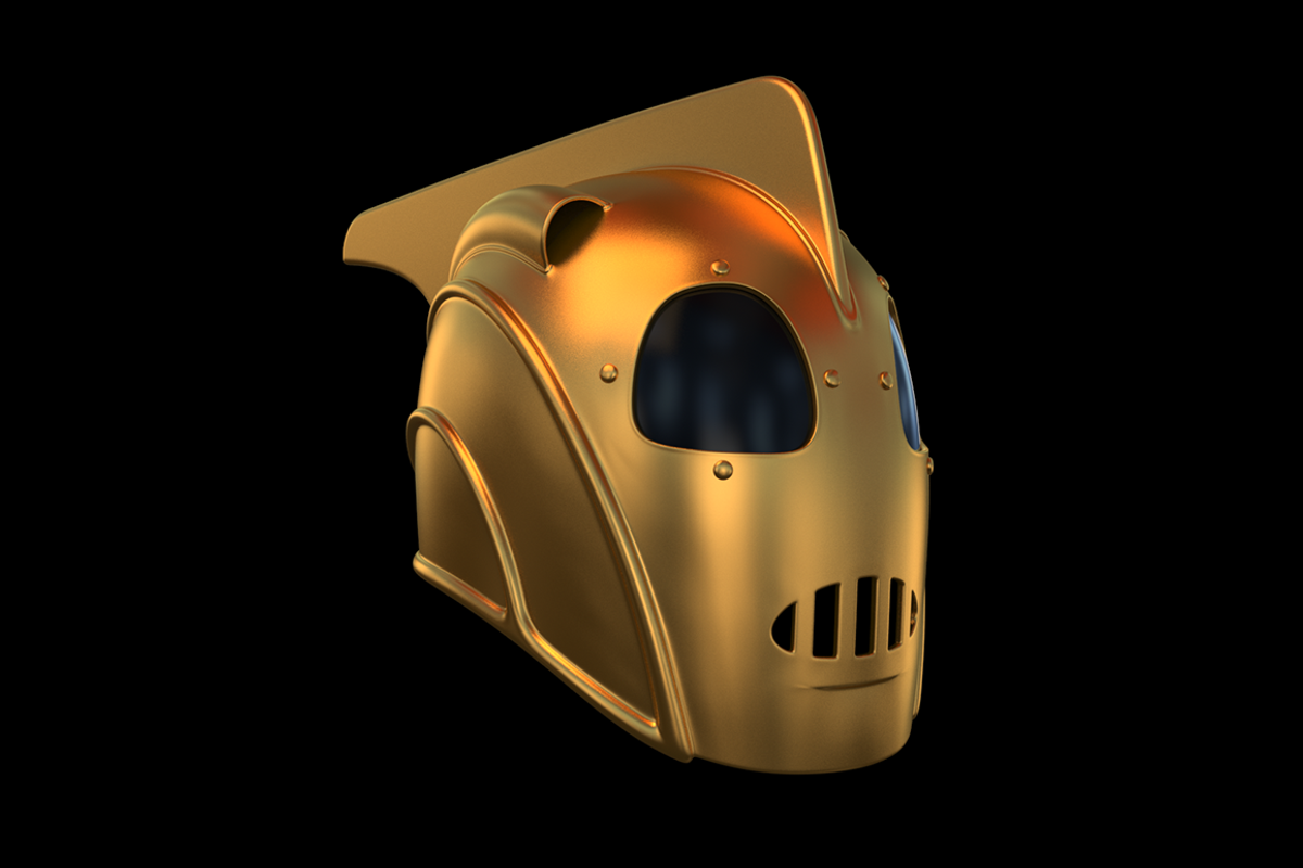 Rocketeer Helmet, a Characters & Person 3D Model by Olives (Photo 2 of 20)
