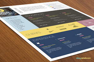 Resume/Cover Letter Template Layout