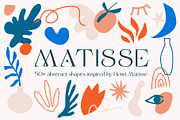 Matisse Inspired Illustrations, a Graphic by Amanda Houston (Thumbnail 1 of 5)