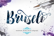 Bruselo, a Script Font by joelmaker (Thumbnail 1 of 5)
