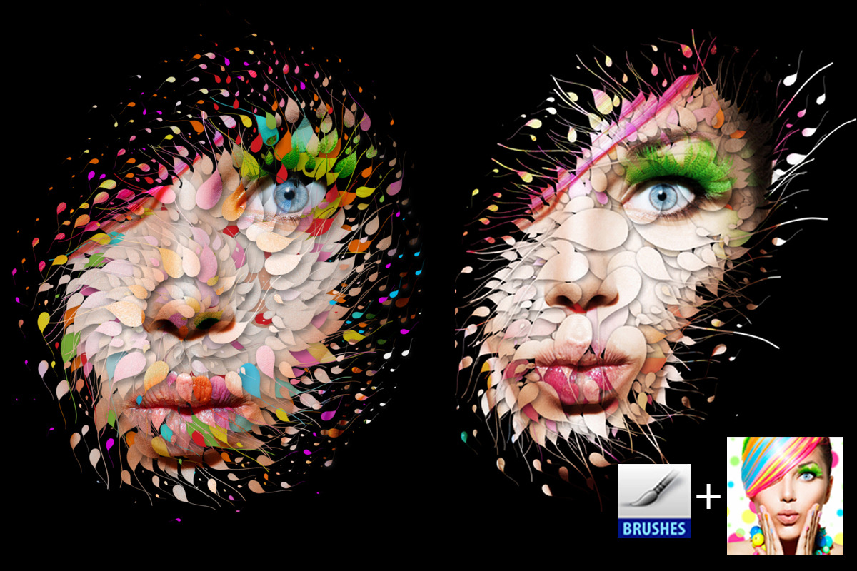 Displacement - Ps Actions, an Action Add-On by ArtPlanet (Photo 2 of 6)