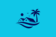 Beach House Seaside Logo Business, a Branding & Logo Template by Signatoro (Thumbnail 3 of 3)