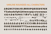 Vorline Rounded, a Sans Serif Font by Craft Supply Co. (Thumbnail 8 of 8)