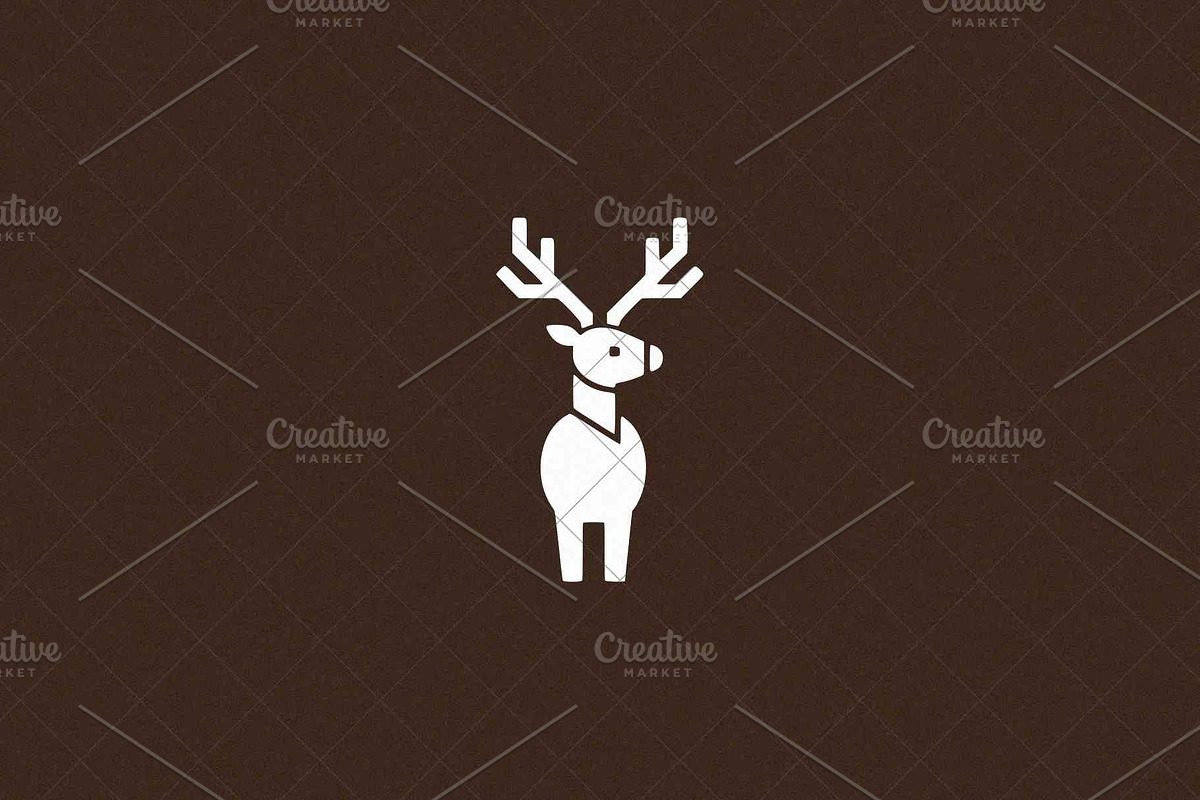 Geometric Deer Icon, an Animal Illustration by Vectorium Studio (Photo 3 of 4)