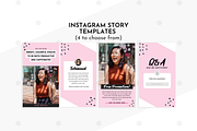 Instagram Template Pink Canva Pack, a Social Media Template by ltsdesigns (Thumbnail 3 of 4)