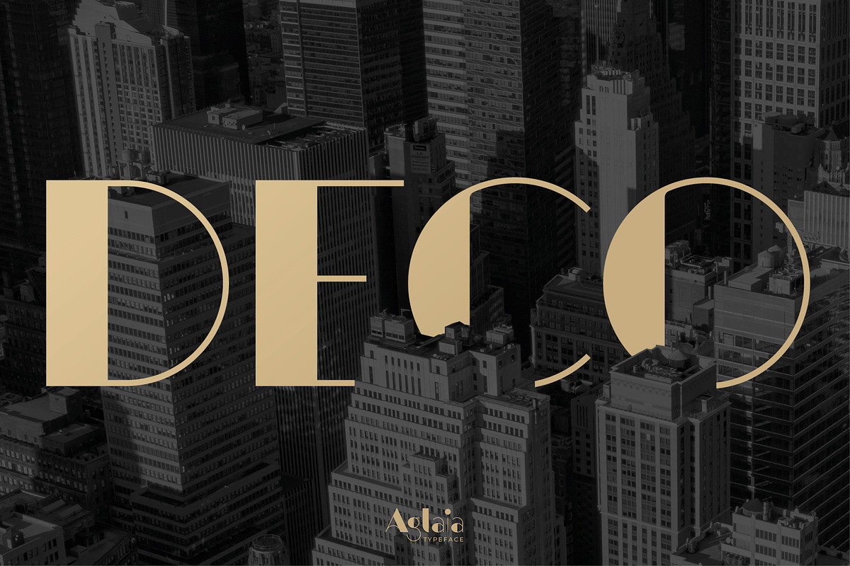 Aglaia Heavy • An Elegant Font preview 3