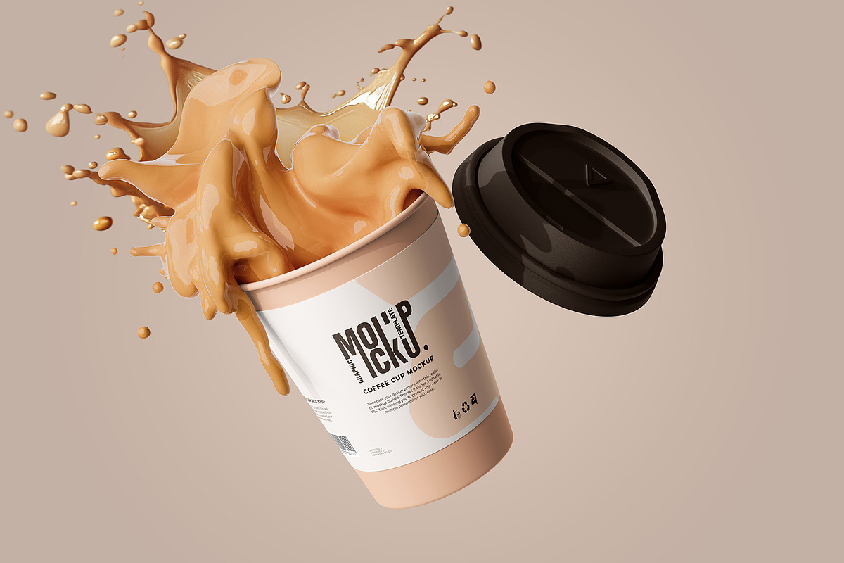 Coffee Cup Mockup Sets, a Cups & Container Mockup by Artnivora.Std (Photo 3 of 4)