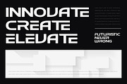 Altroned - Tech Logo Font, a Sans Serif Font by twinstd (Thumbnail 3 of 9)