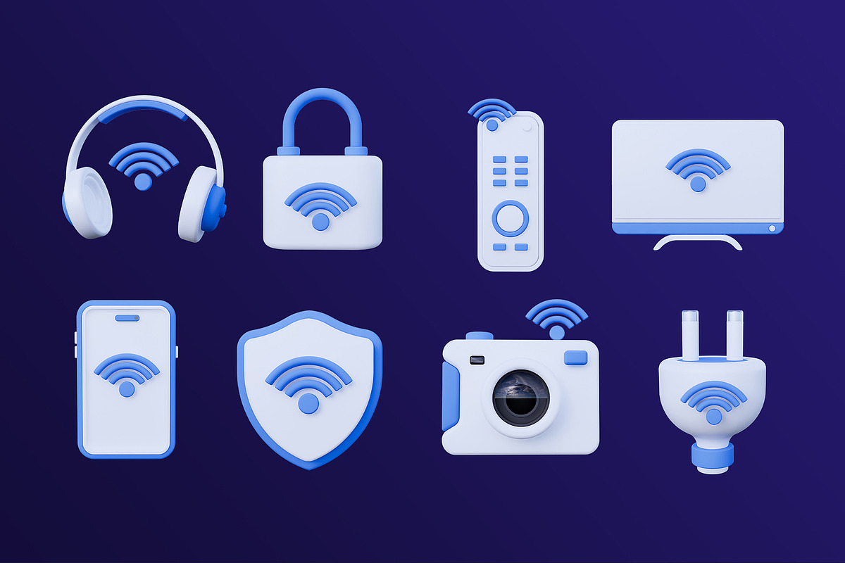 Smart Tech 3D Icon Pack #2, an Object 3D Model by deviapuspitasari2 (Photo 2 of 2)