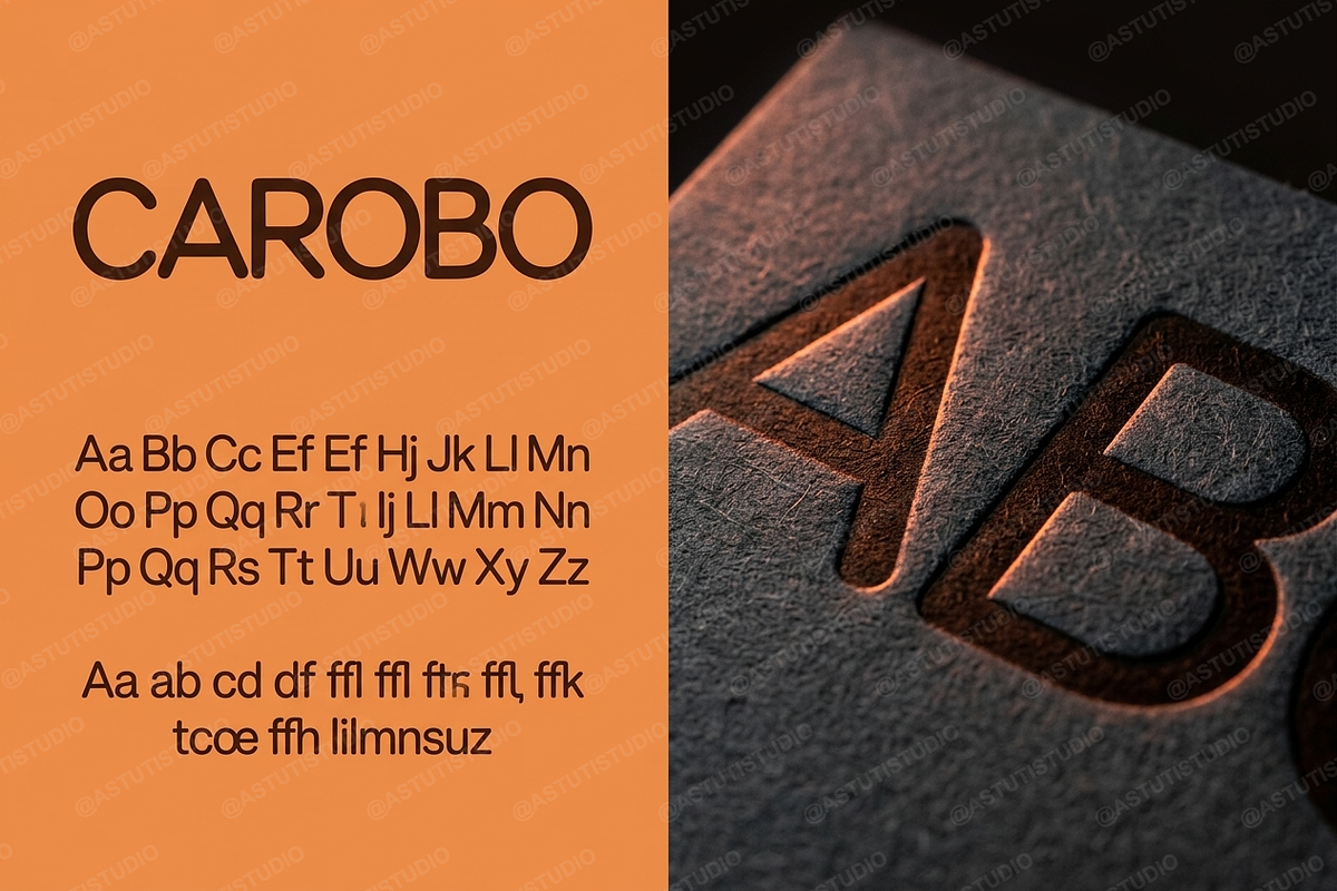 Carobo | Modern Sans Serif, a Sans Serif Font by Astuti Studio (Photo 20 of 25)