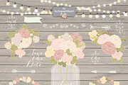 BIG WEDDING BUNDLE, a Texture Illustration by burlapandlace (Thumbnail 13 of 22)
