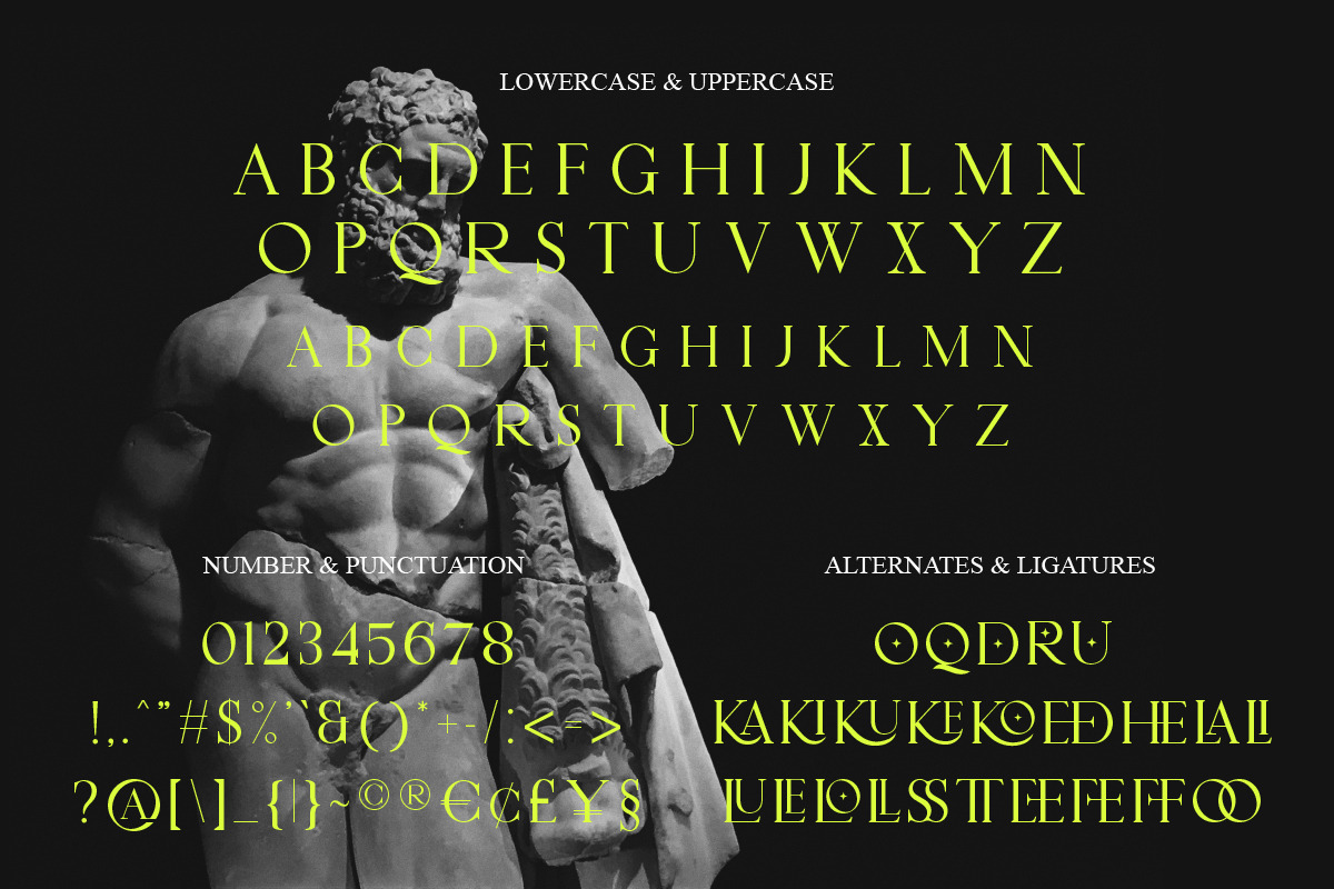 Midtown Groveed Display Serif Font, a Serif Font by Ronny Studio (Photo 8 of 9)