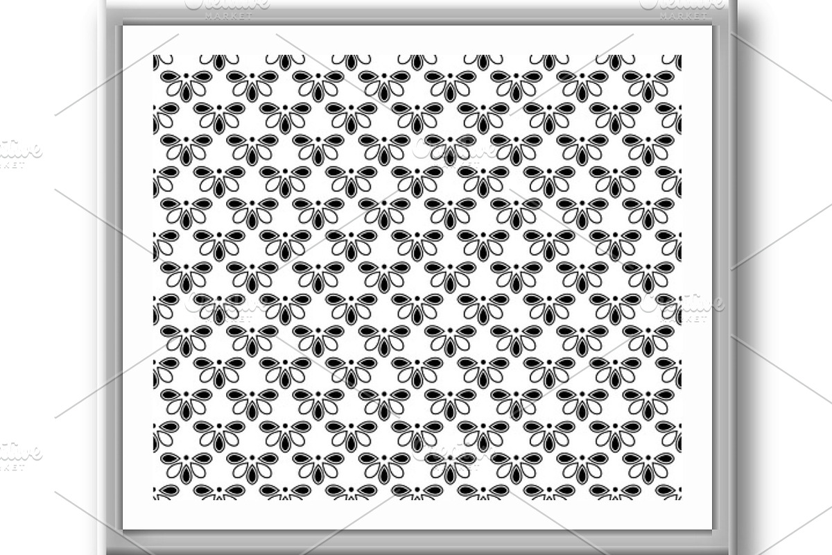 Floral Seamless Vector Pattern With, a Pattern Graphic by FineArtStudio (Photo 2 of 3)