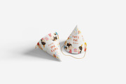 Party Hat Mockup, a Product Mockup by MrLetters (Thumbnail 3 of 5)