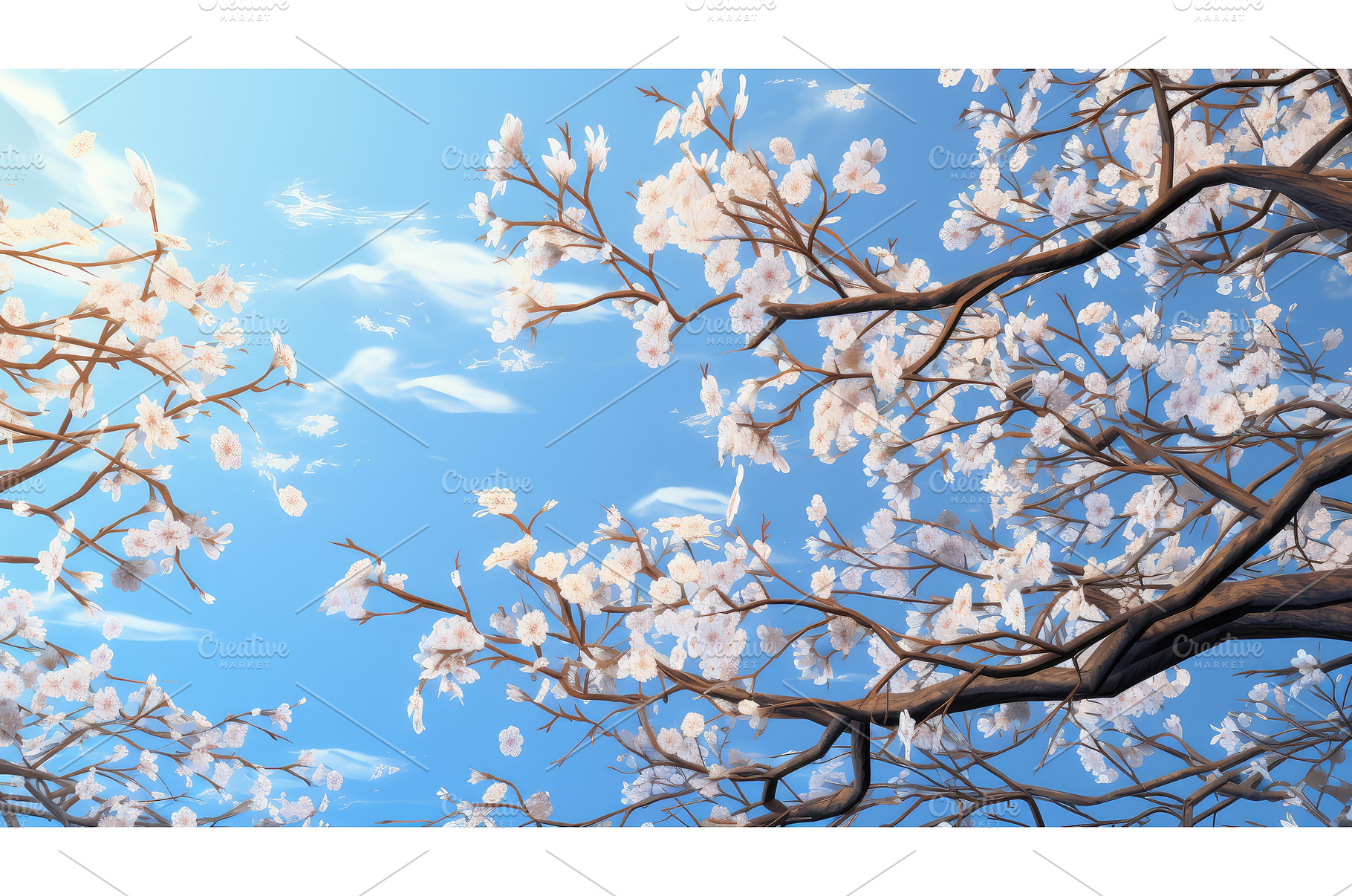 leaf sky tree garden close ai, a Nature Photo by pikepicture