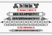 The Tribal Box -banner font-, a Sans Serif Font by deFharo (Thumbnail 7 of 10)