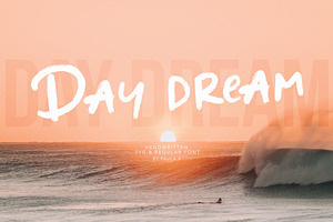 Day Dream Handwritten SVG Font