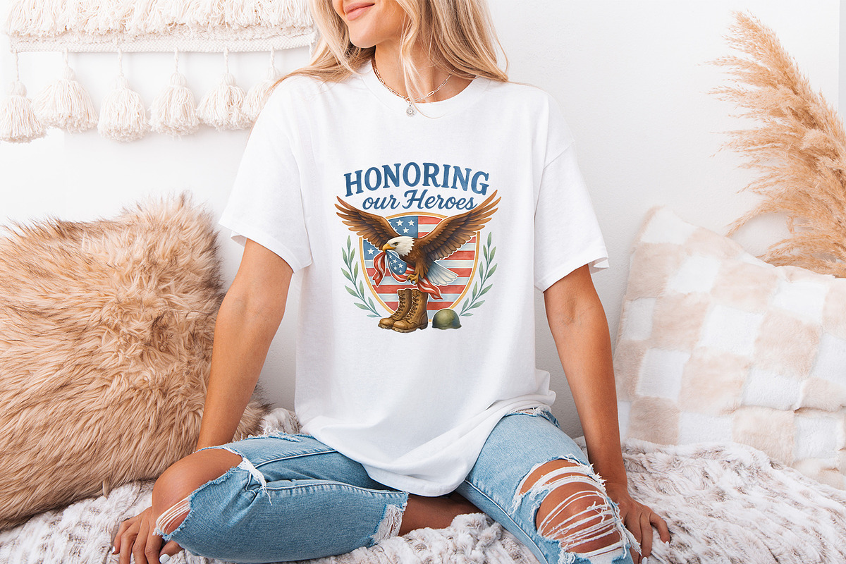Honoring Our Heroes, Veterans png, an Illustration by SharpMarketplace (Photo 2 of 9)