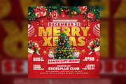 Christmas Party Flyer, a Flyer Template by RTXdesinger99 (Thumbnail 2 of 3)