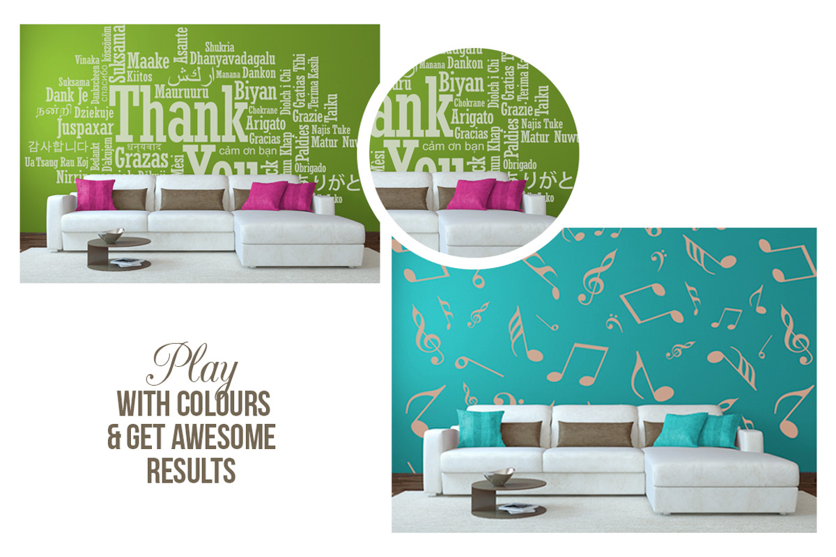 20 Wallpaper/Wall Art Mockups, a Product Mockup by Graphic Xtreme (Photo 3 of 4)