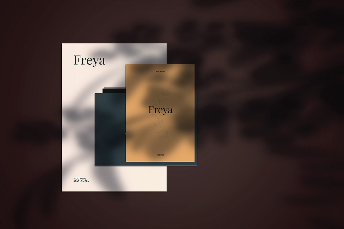 Freya Mockup Kit Scene Creator, a Books & Magazine Mockup by Mockstore (Photo 5 of 12)