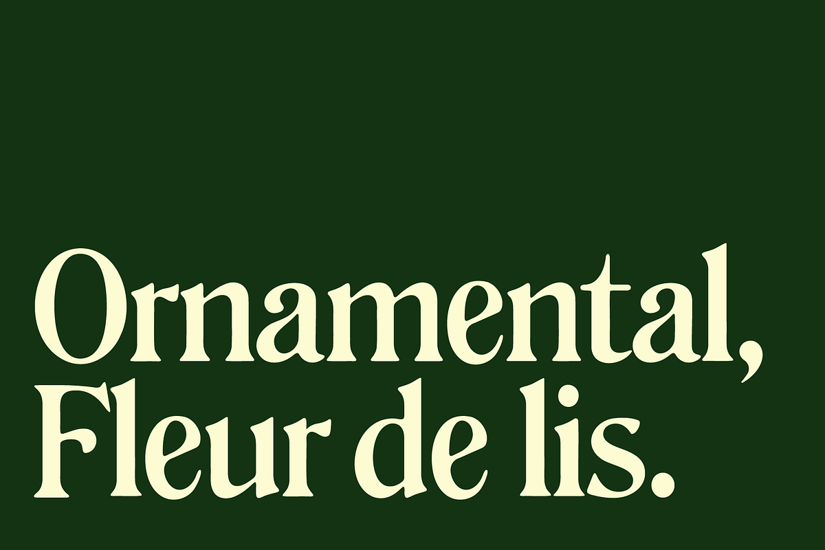 Gertrude - An Ornamental Serif, a Font by Press & Pen (Photo 3 of 9)