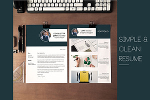 Simple & Clean Resume CV