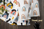 Cats and Rainbows Graphic Pack, an Animal Illustration by Gulnara Sabirova (Thumbnail 17 of 17)