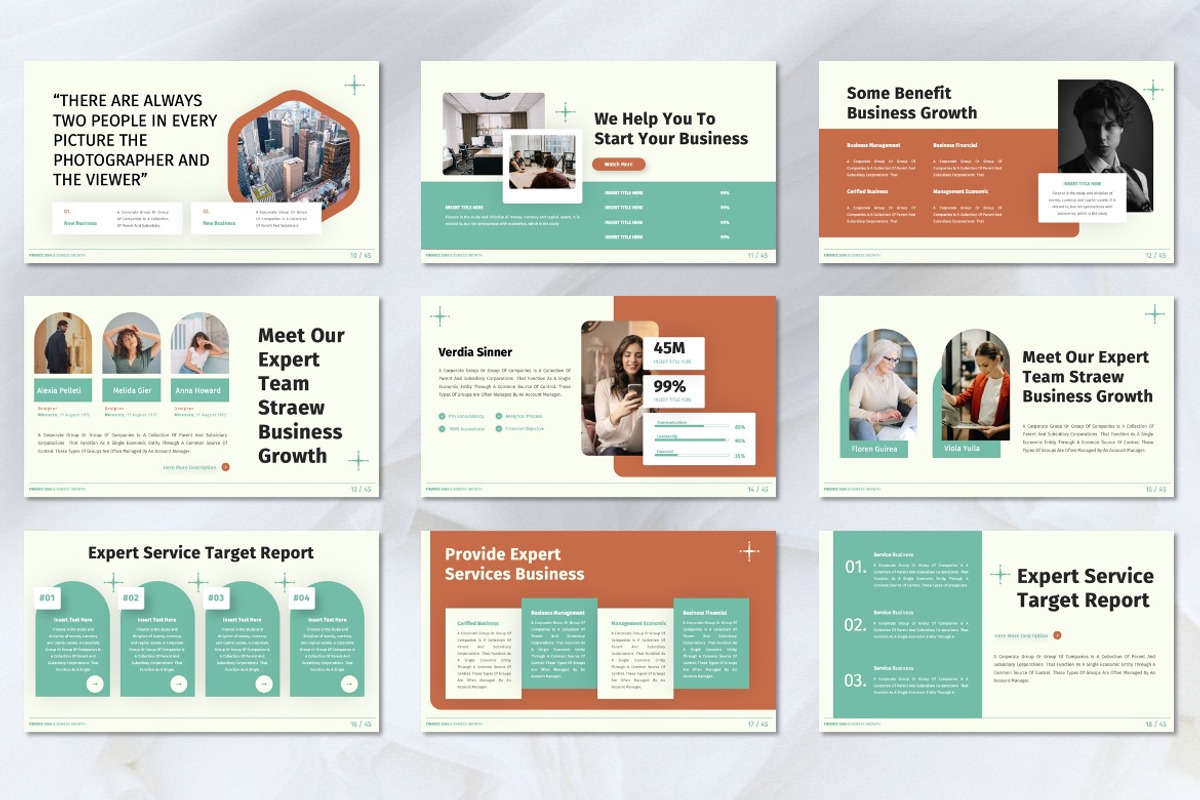 Straew - Business Growth Googleslide, a Presentation Template by Dhabee (Photo 6 of 7)