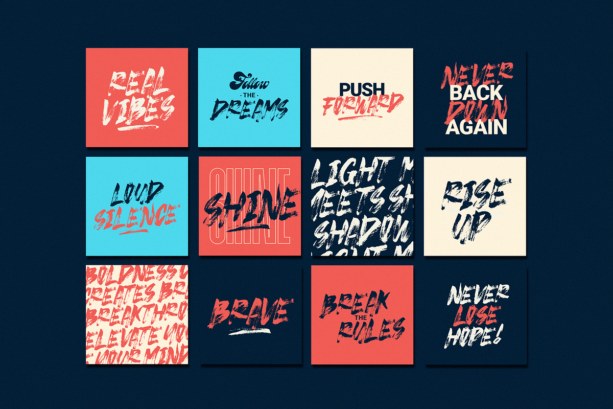 Strike Brush | Authentic Dry Brush, a Handwritten Font by Ardana Creative (Photo 7 of 11)