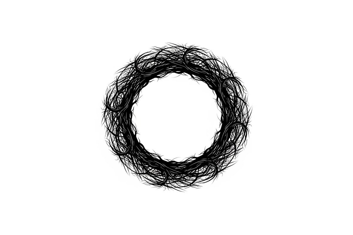 Hand Drawn Wreath Frame Bundle, an Illustration by yasushie (Photo 29 of 51)