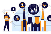Robotics in Industrial Automation, a Technology Illustration by IcoMaker (Thumbnail 19 of 21)