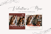 Valentine’s Mini Flyer Template 5x5, a Social Media Template by molly ho studio (Thumbnail 1 of 3)