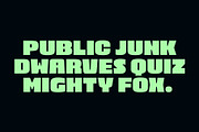 Brodaers Expanded Font, a Sans Serif Font by trustha (Thumbnail 13 of 15)
