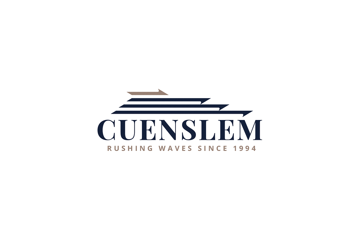 Cuenslem Marine Yacht Ship Boat Logo, a Branding & Logo Template by Tovarkovdesign (Photo 1 of 4)