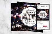 Christmas Flyer Template, a Flyer Template by Hotpin (Thumbnail 2 of 3)