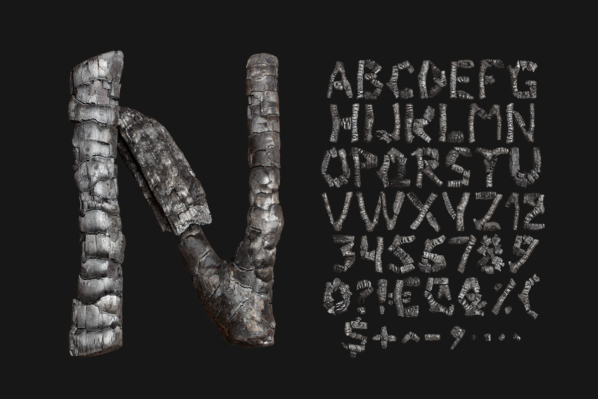 Coal Font, a Blackletter Font by Handmadefont (Photo 3 of 9)