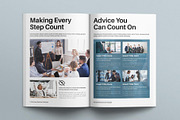 Business Brochure Template InDesign, a Brochure Template by E-Type (Thumbnail 4 of 7)