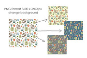 Watercolor Modern Summer Collection., a Decorative Illustration by Kira Konoshenko (Thumbnail 7 of 17)