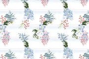 White and blue sea patterns, a Pattern Graphic by ramika (Thumbnail 6 of 8)