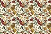 Seamless patterns. Medieval style, a Pattern Graphic by Designs by Helen Trupak (Thumbnail 3 of 6)