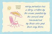 Island Paradise Aesthetic Font, a Script Font by Letterena Studios Script (Thumbnail 3 of 10)