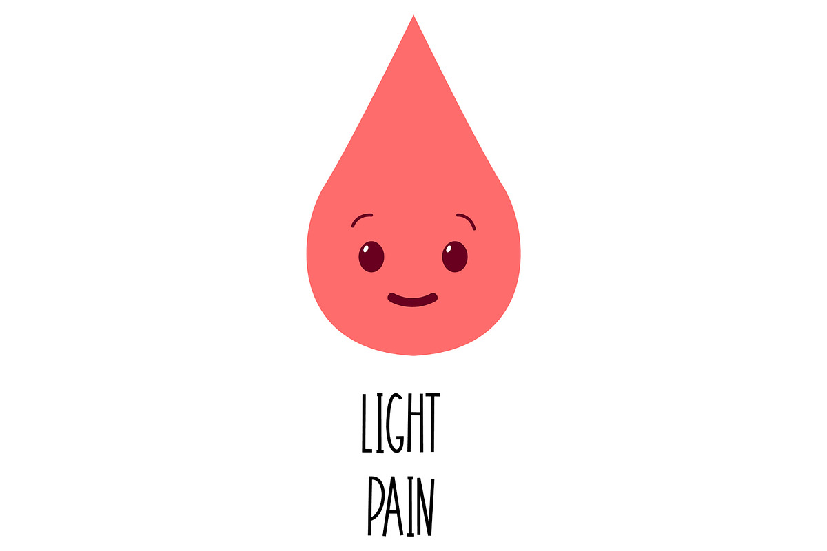 Menstrual Cycle Period Pain Scale, an Object Graphic by the_myro (Photo 5 of 6)