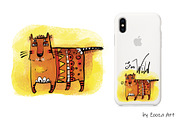 Wild Wild Cat - 14 illustrations, an Illustration by Zooza Art (Thumbnail 8 of 15)