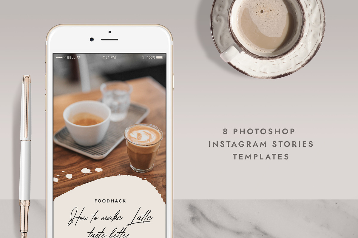 Instagram Storyies for Blogger IN003, a Social Media Template by Draca Design Co (Photo 3 of 7)