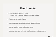 Sales Page Canva Template, a Landing Page Template by Joanna Lane Designs (Thumbnail 4 of 4)