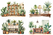 Cozy Home Interior, a Decorative Illustration by artsy-fartsy (Thumbnail 7 of 7)